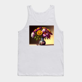 Flowers In One Tank Top